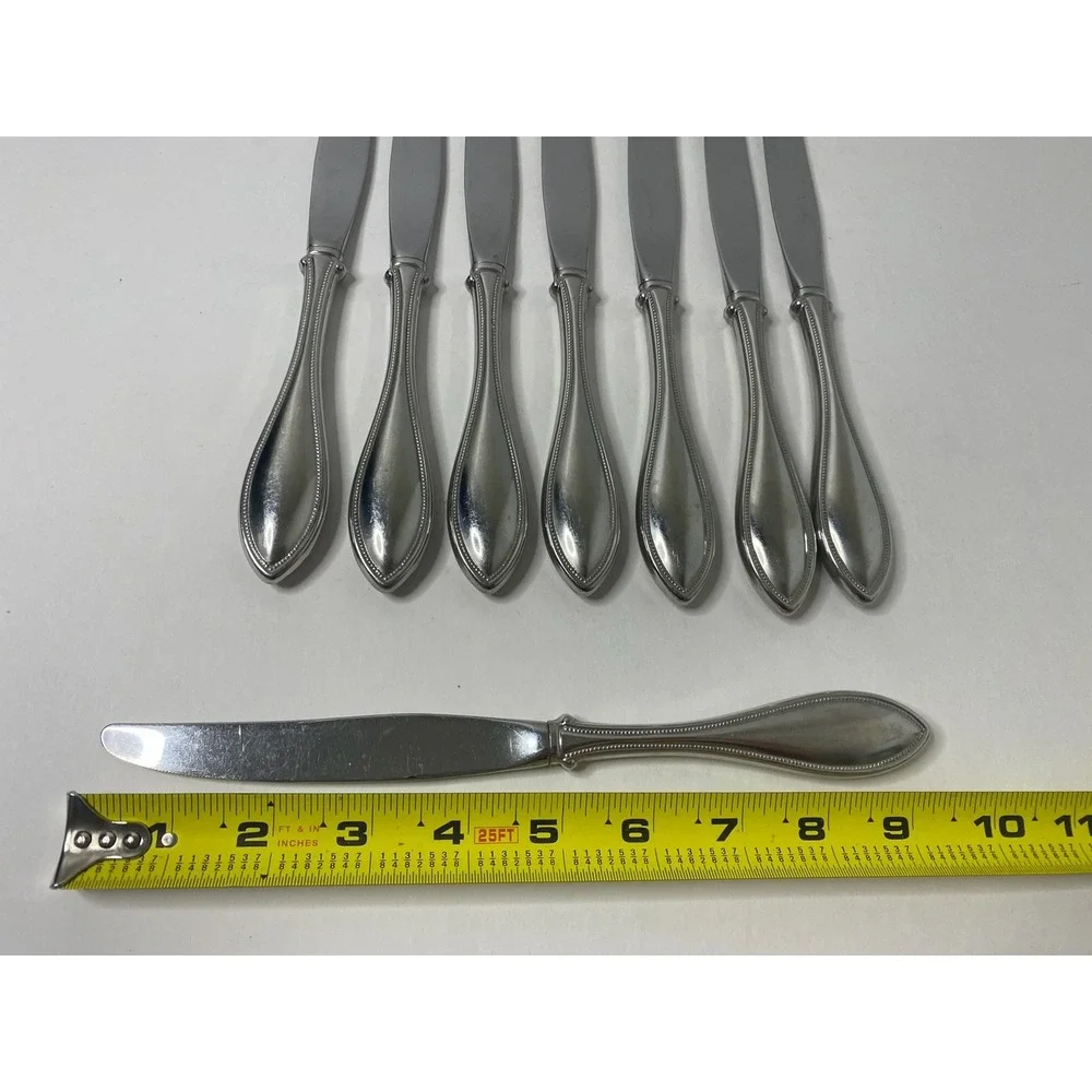 Lot of 8 Oneida Arbor-American Harmony Stainless Dinner Knives